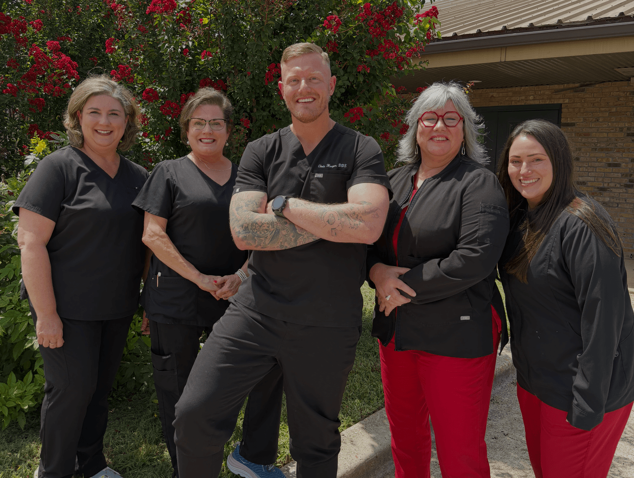 Dr. Christopher Hooper and the Hooper, Too Family Dentistry team in Bossier City, Louisiana